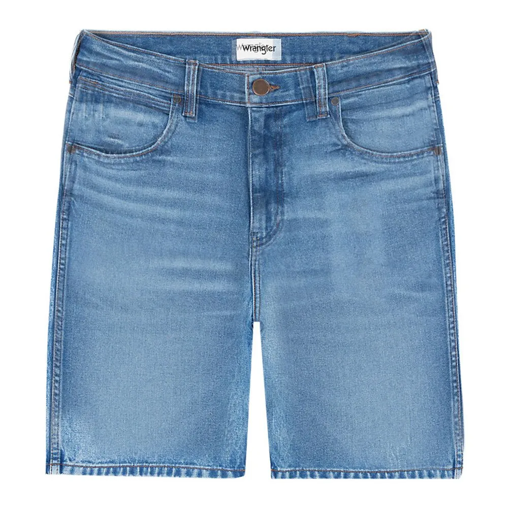 

Шорты Wrangler Frontier Relaxed Fit denim shorts, синий