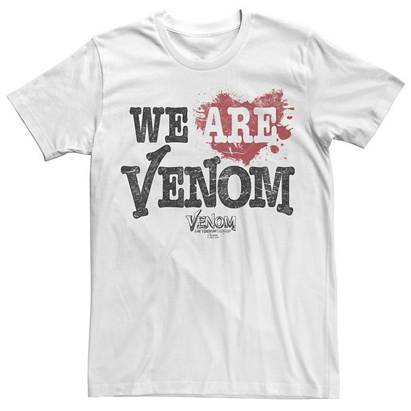 

Футболка Big & tall venom: let there be carnage we are venom Marvel