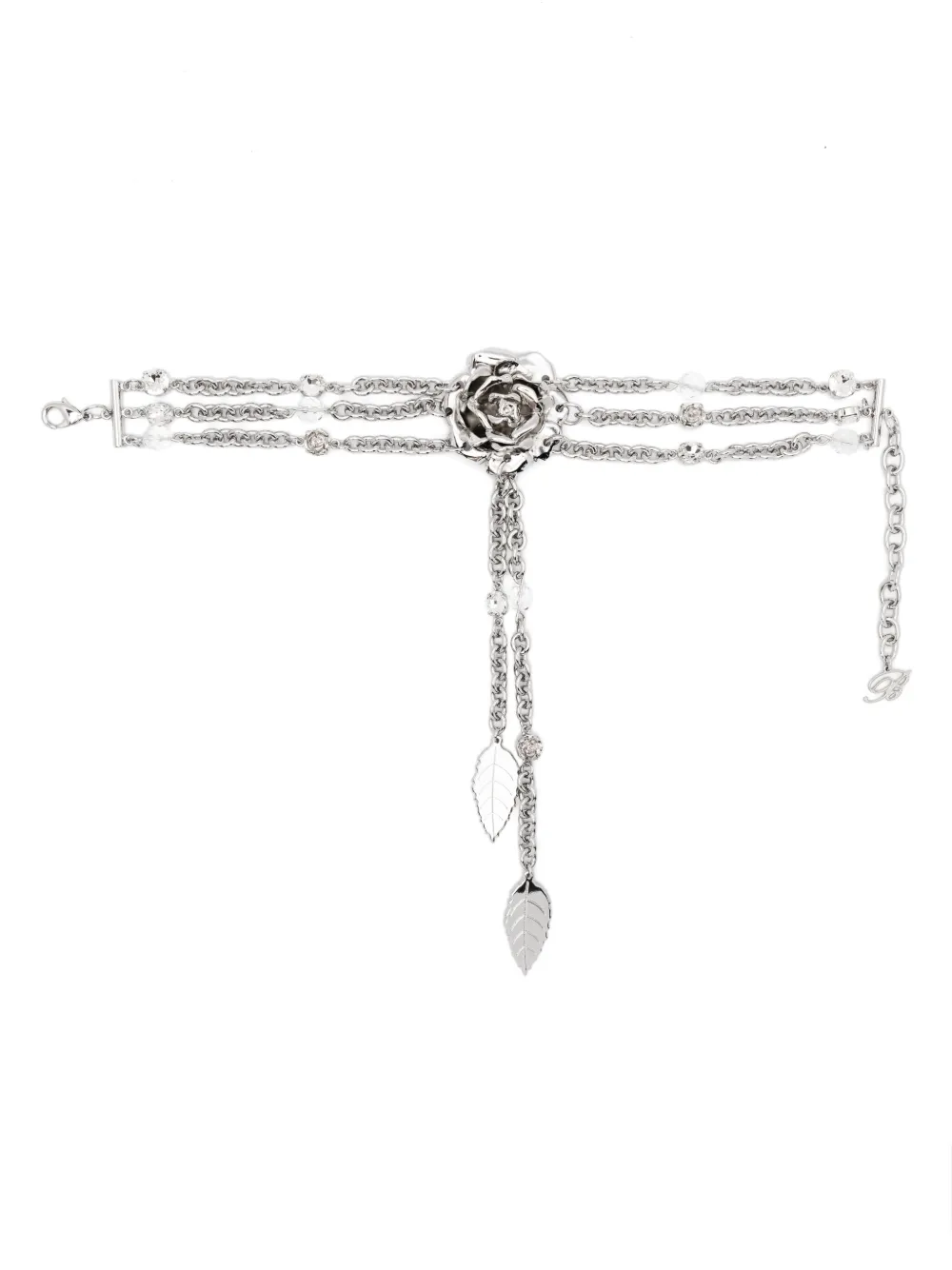 

Колье с подвеской BLUMARINE, серебяный