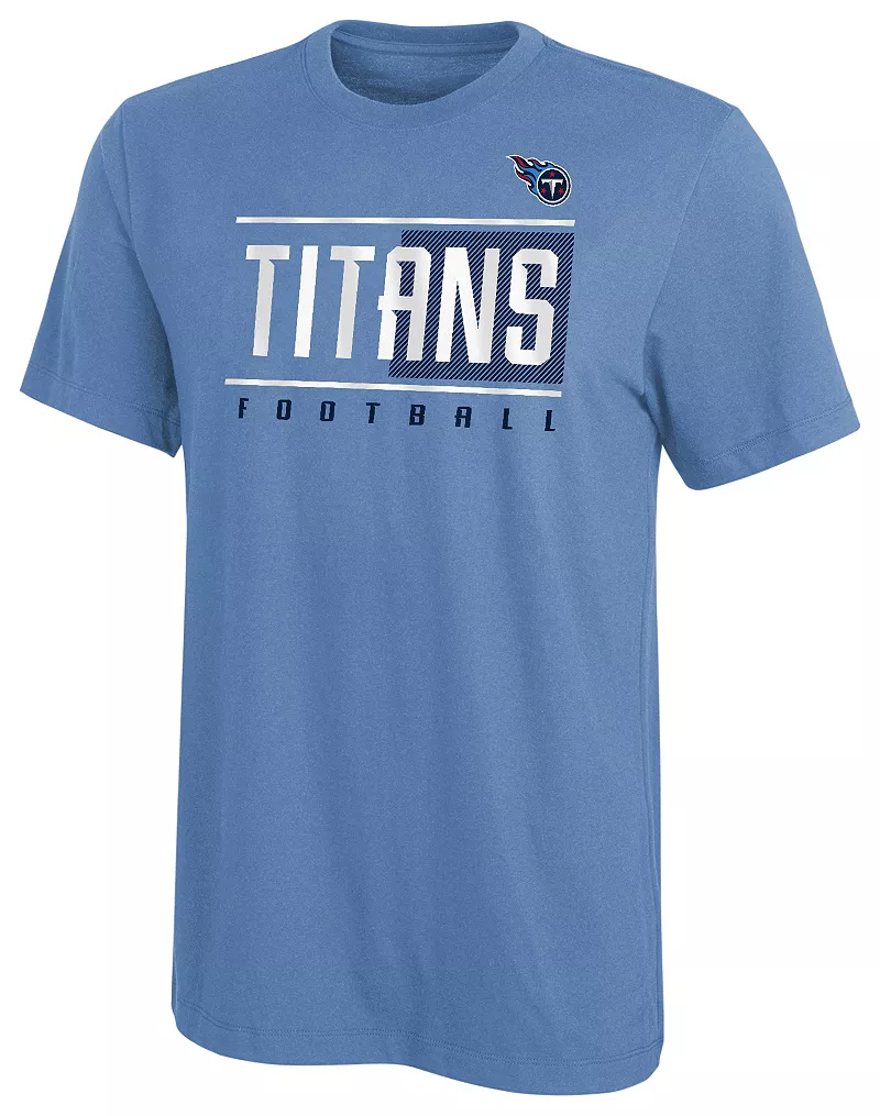 

Одежда команды НФЛ Голубая футболка Little Kids Tennessee Titans Pump Up NFL Team Apparel