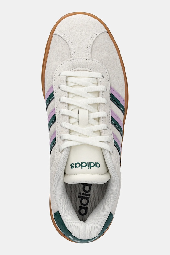 Кроссовки VL Court Bold Adidas, бежевый — фото 4