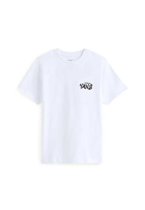 Футболка с принтом repaer Vans, White
