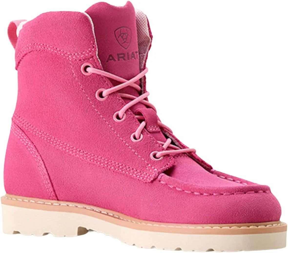 Ботинки ARIAT Rebar Lift унисекс для детей, розовый