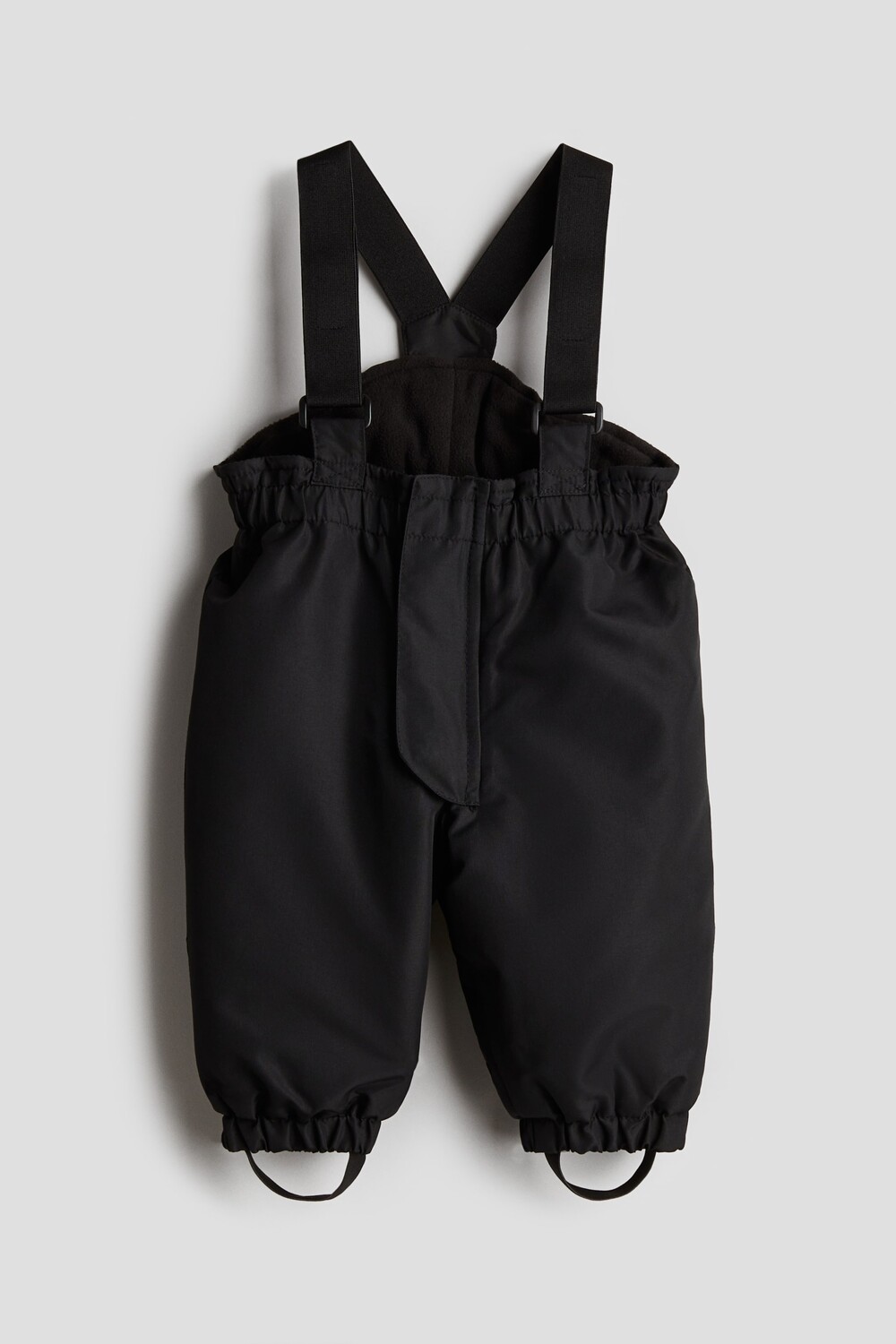 

Уличные брюки на бретелях H&M, черный