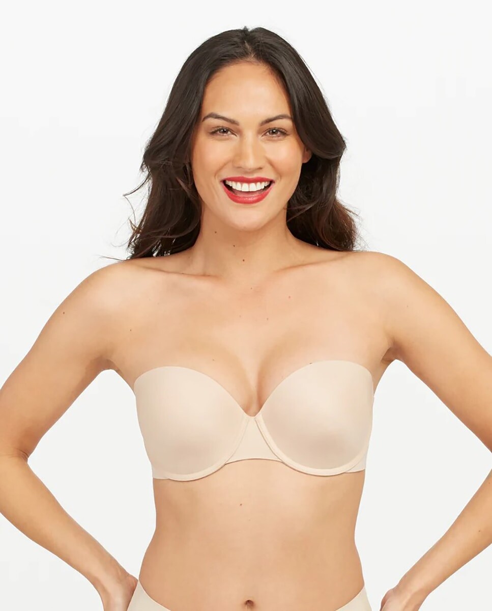 

Обычный бюстгальтер без бретелек Spanx, бежевый