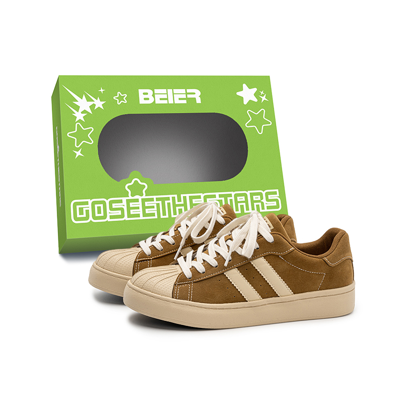 

Минималистичный стиль, универсальные, повседневные, прочные, легкие и дышащие, низкие мужские кроссовки с открытым носком BEIER, Camel