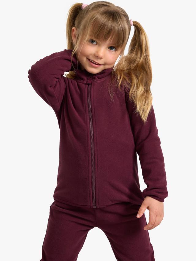 

Детская флисовая куртка Lindex, цвет Dark Lilac