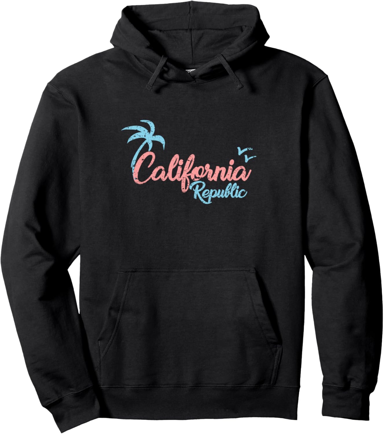 

Винтажная толстовка в стиле California Republic California Republic Shirts California Republic Shirts, черный