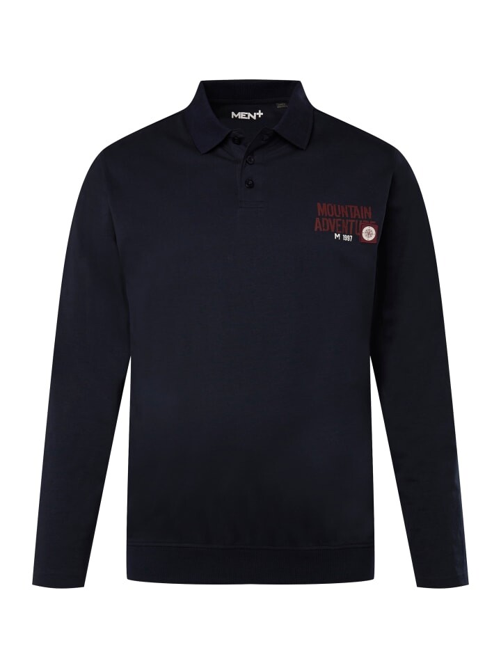 

Поло Men Plus Poloshirt, цвет navy blau