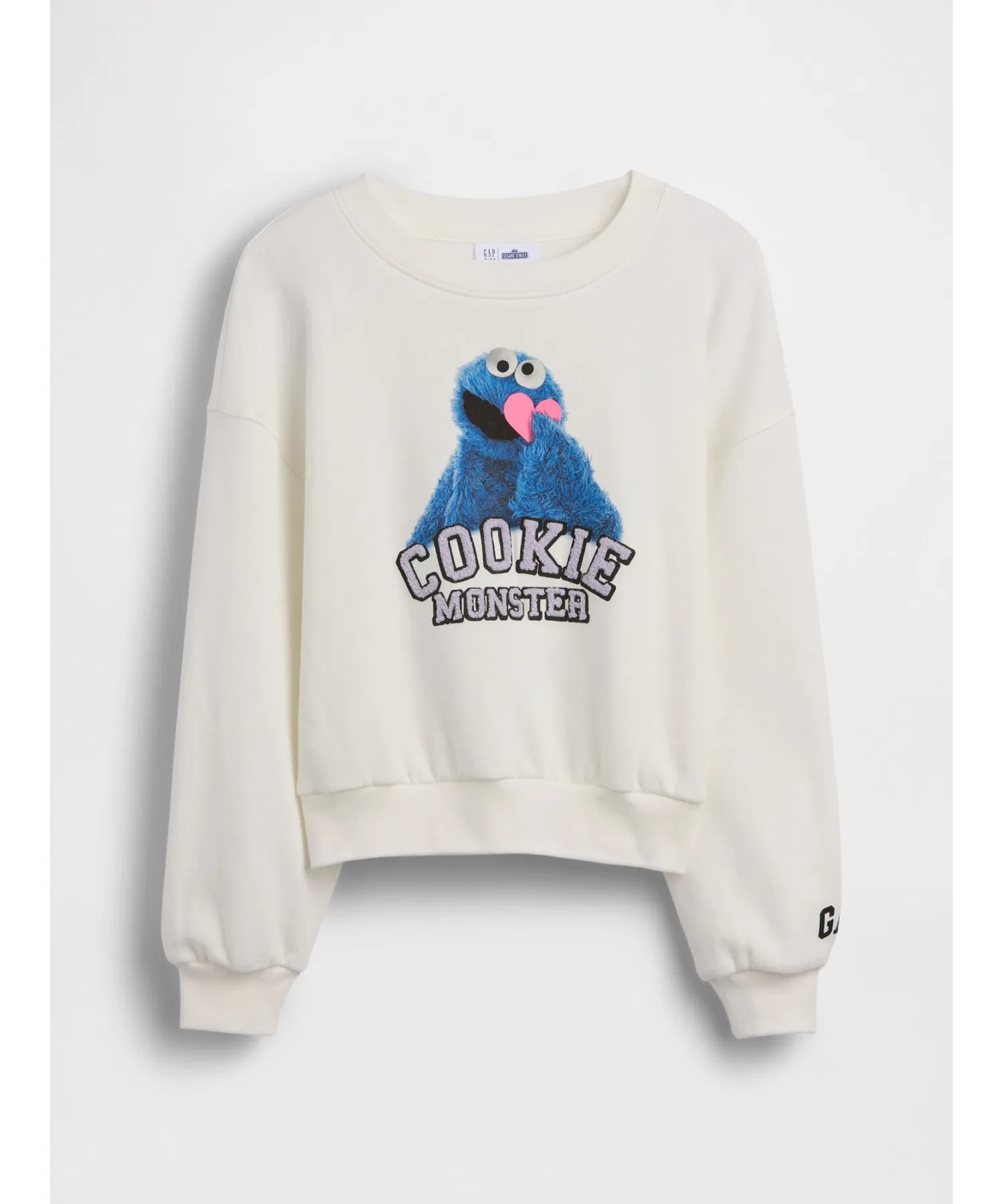 Толстовка GapKids Sesame Street Oversized Wedge Crewneck — фото 2