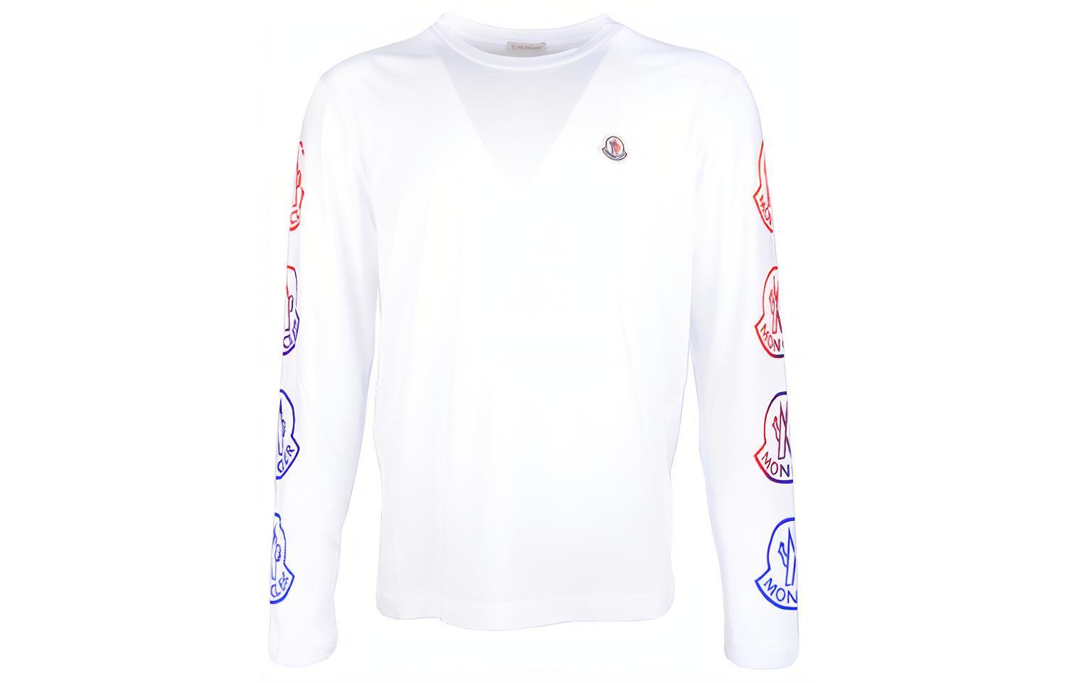 

Moncler Футболка мужская белые
