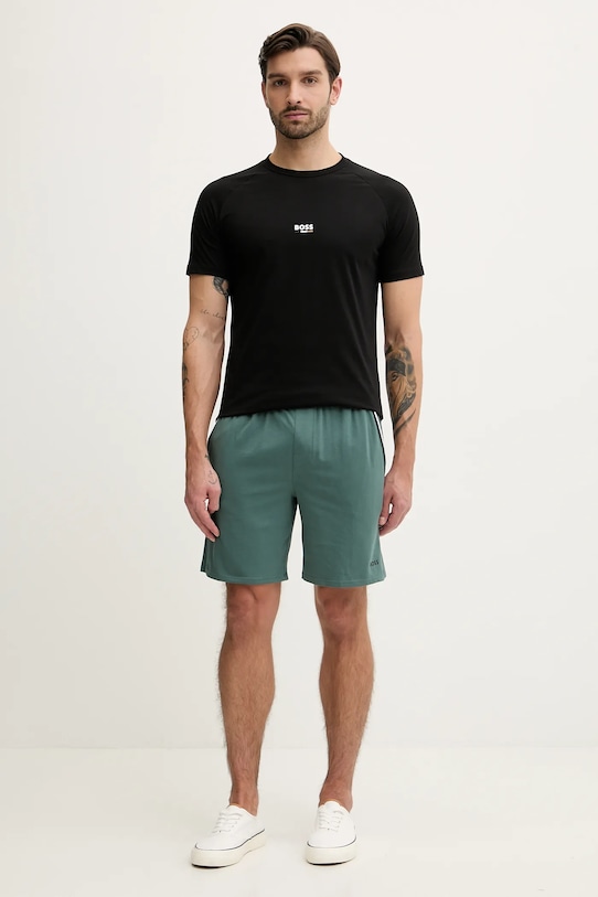 Шорты unique shorts cw для отдыха BOSS, зеленый — фото 2