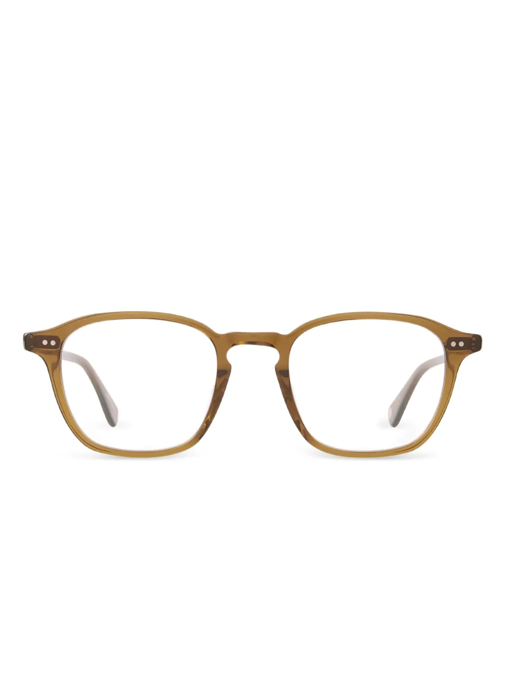 

Очки Markus в квадратной оправе Garrett Leight, коричневый