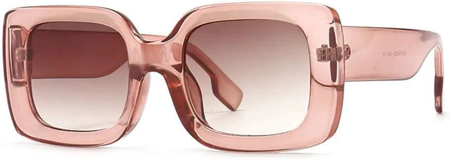 

Солнцезащитные очки UV400 с большой оправой и градиентной расцветкой. Подходят для женщин и мужчин, для бега и занятий спортом на открытом воздухе generic, Pink Tea