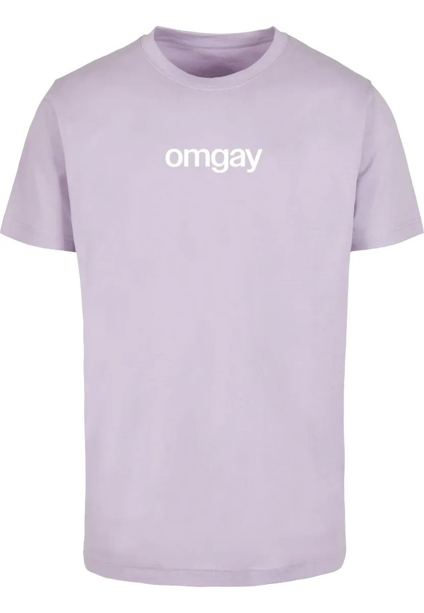 

Футболка MisterTee "MisterTee OMGay Pride Tee", цвет Lilac