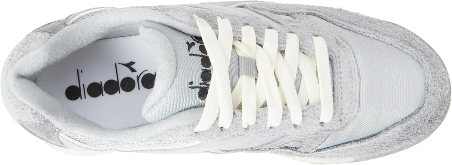 Гимнастические кроссовки Diadora Unisex Winner из ворсистой замши, серый — фото 4