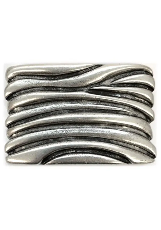 

LIFE RING by showroom пряжка для ремня 019° "Dune Bridge Silver" Rettungsring By Showroom 019°, серебристый