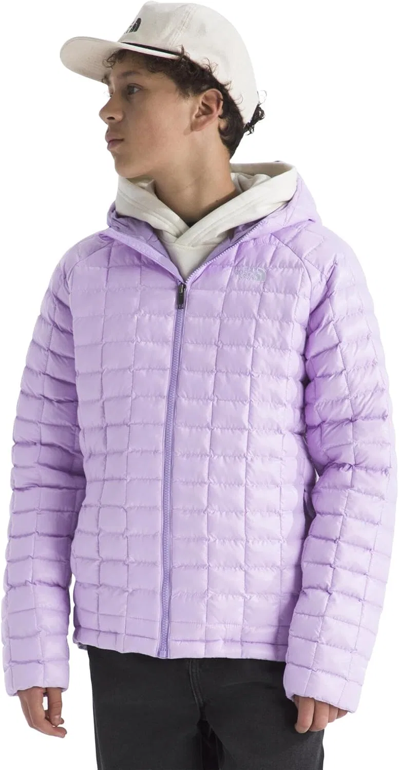 Куртка с капюшоном The North Face унисекс для детей Thermoball, Lite Lilac — фото 3