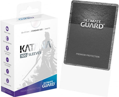 

Карточная игра Ultimate Guard Katana Sleeves: Transparent (100)