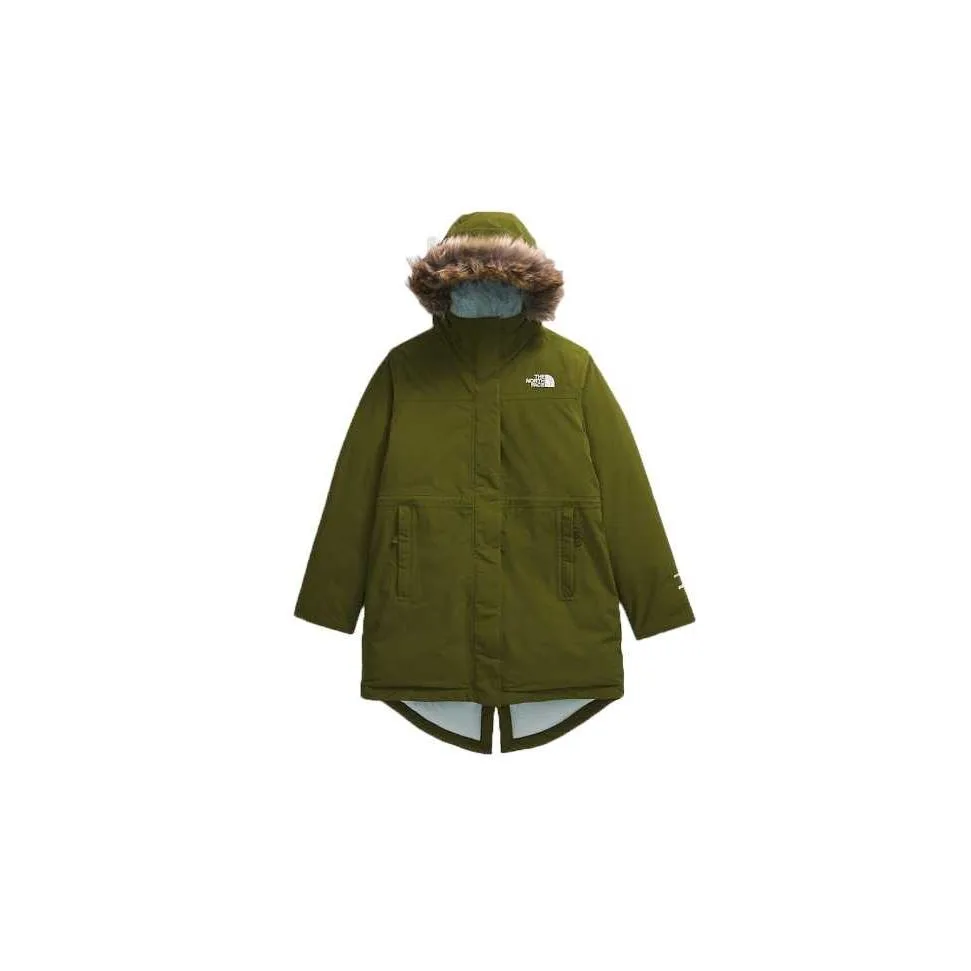 THE NORTH FACE Парка оливкового цвета для детей