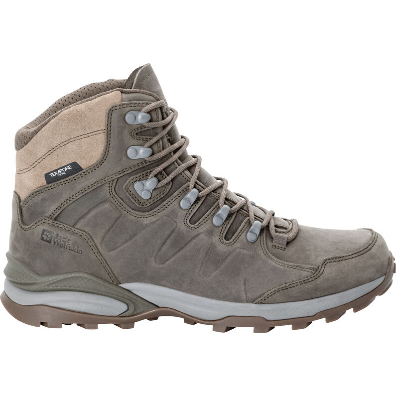 

Мужские туфли средней длины Refugio Prime Texapore Jack Wolfskin, серый