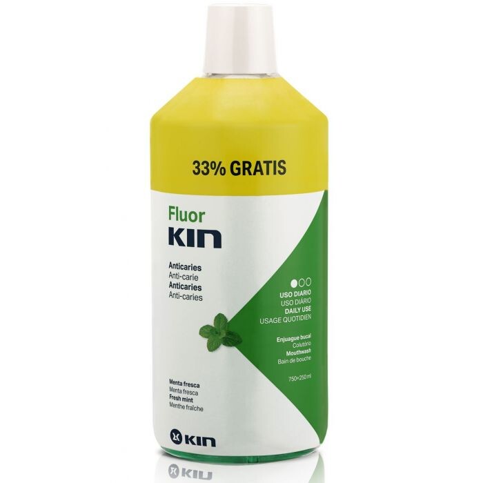 

Ополаскиватель для рта Fluor Kin Enjuague Bucal Kin, 750 ml