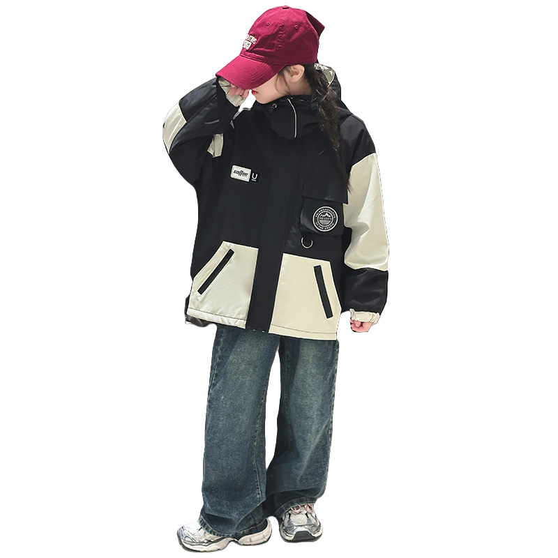 

Ветровка осень зима kids' Disney, черный