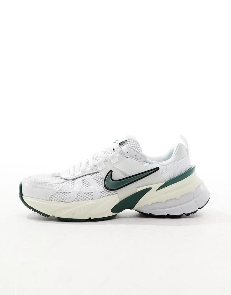 

Бело-зеленые кроссовки унисекс Nike V2K Run, Зеленый, Бело-зеленые кроссовки унисекс Nike V2K Run