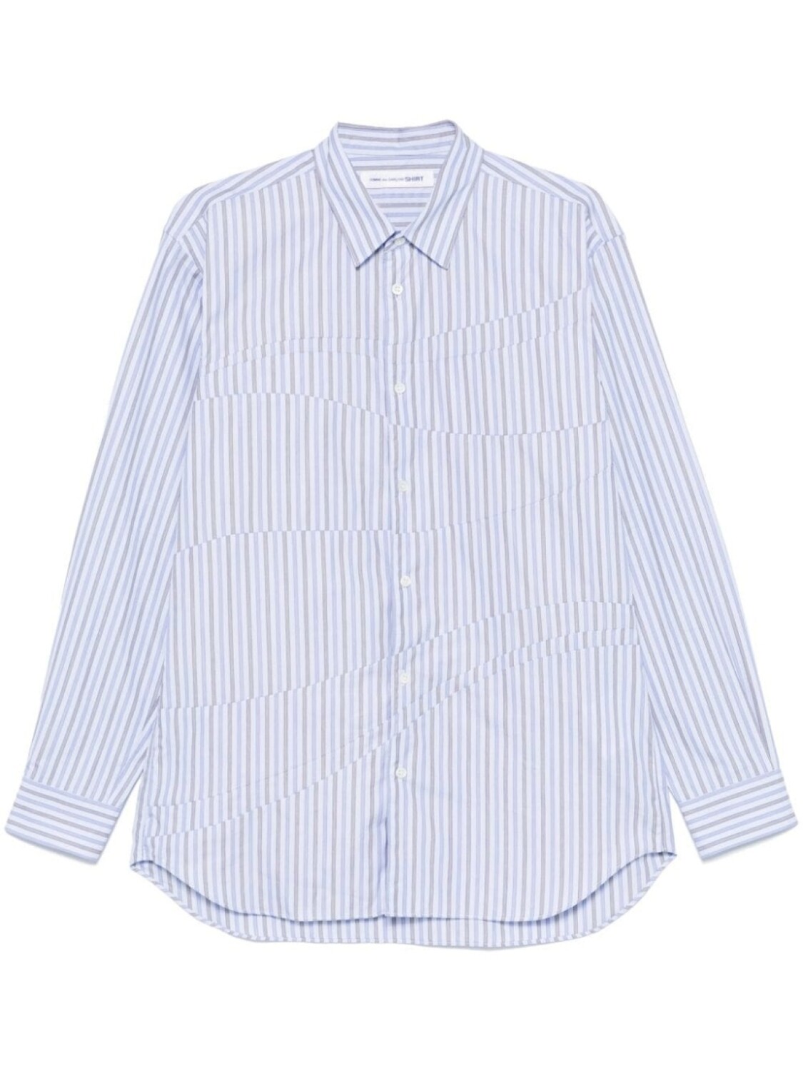 

Рубашка в полоску Comme Des Garçons Shirt, синий