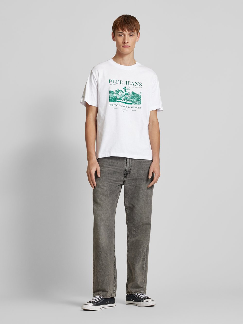 

Футболка с этикеткой Pepe Jeans, белый