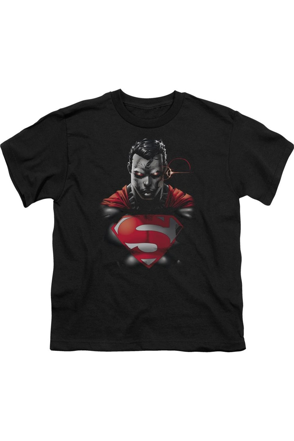 

Футболка с коротким рукавом для детей "Superman Heat Vision Charged" Gildan, черный