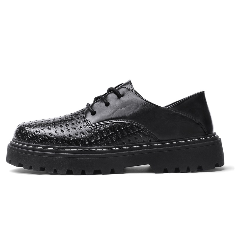 

EGCHI Мужские повседневные кроссовки Low Top черные, цвет Black