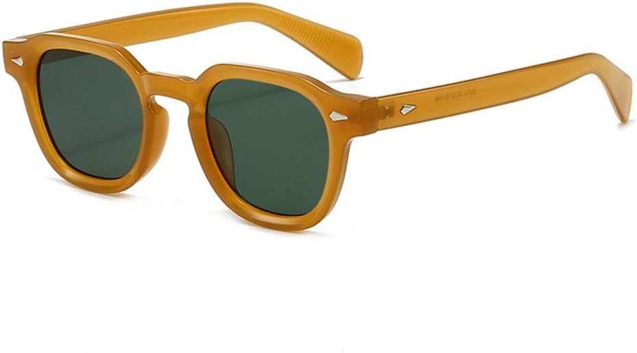 

Солнцезащитные очки UV400 с защитой от УФ-излучения, цвет «конфетный», с заклепками и леопардовым принтом, для женщин и мужчин, для бега и активного отдыха UYPTK, Tea Dark Green