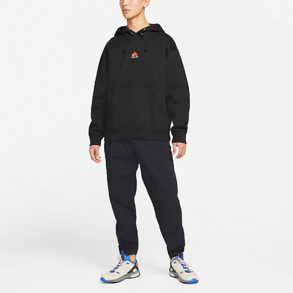 Толстовка Nike ACG Fleece Stay Warm Pullover Sports Couple Style Black, черный — фото 3