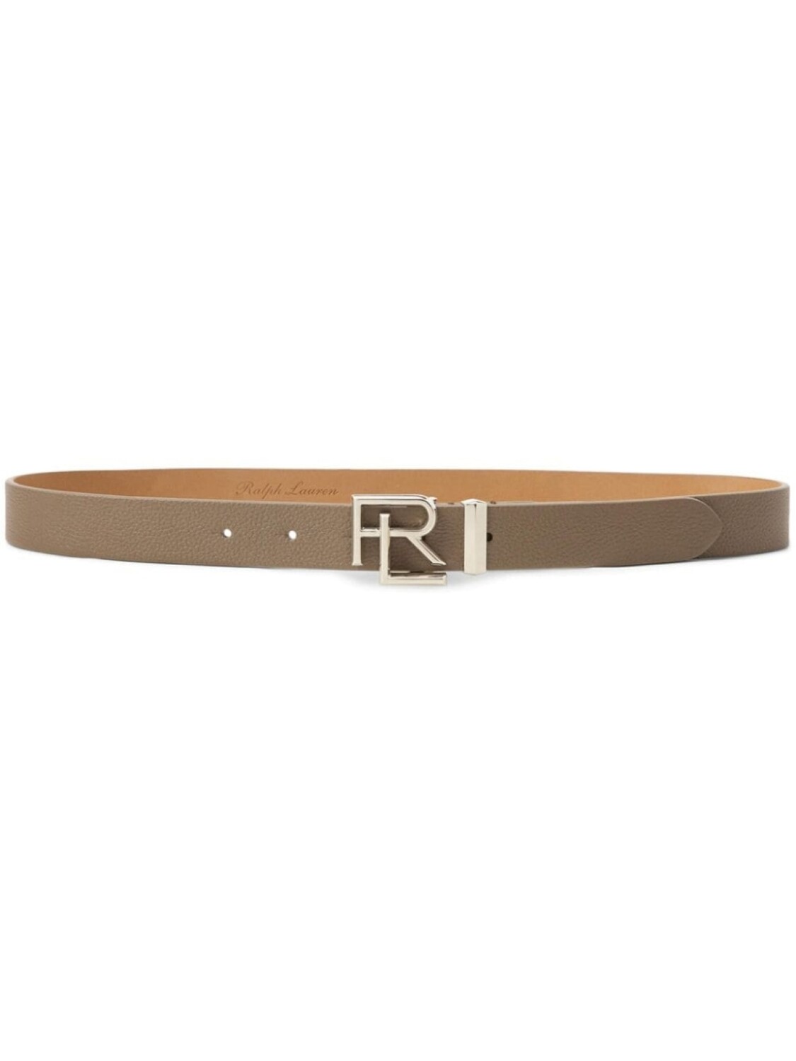 

Ремень с пряжкой-логотипом Ralph Lauren Collection, коричневый