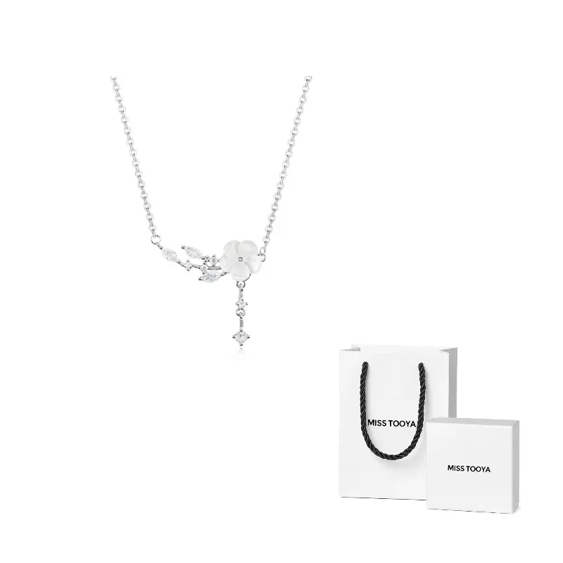 

MISS TOOYA Серебряное колье для женщин Sterling Silver