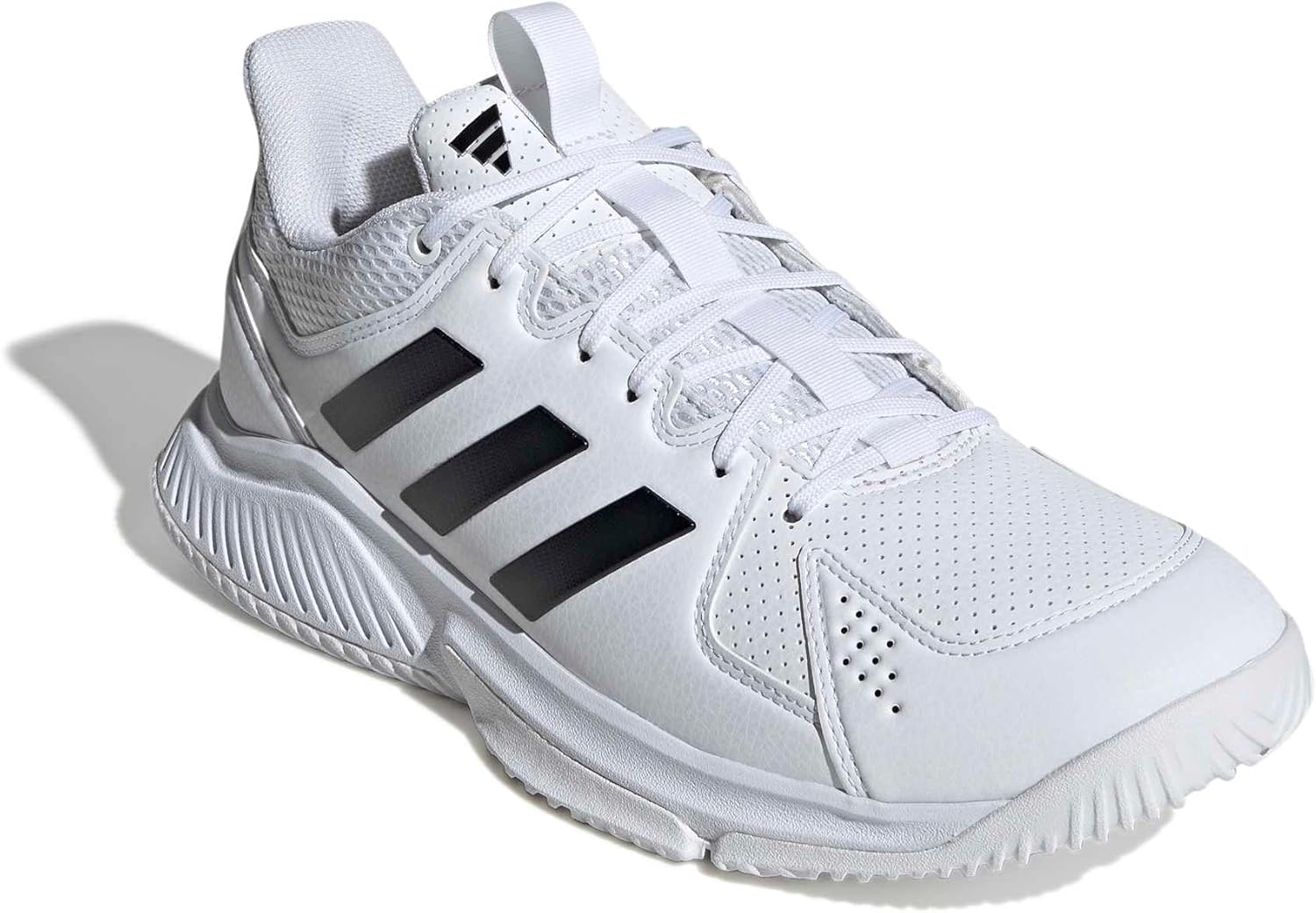 Мужские кроссовки adidas Court Flight M, белый/черный — фото 4