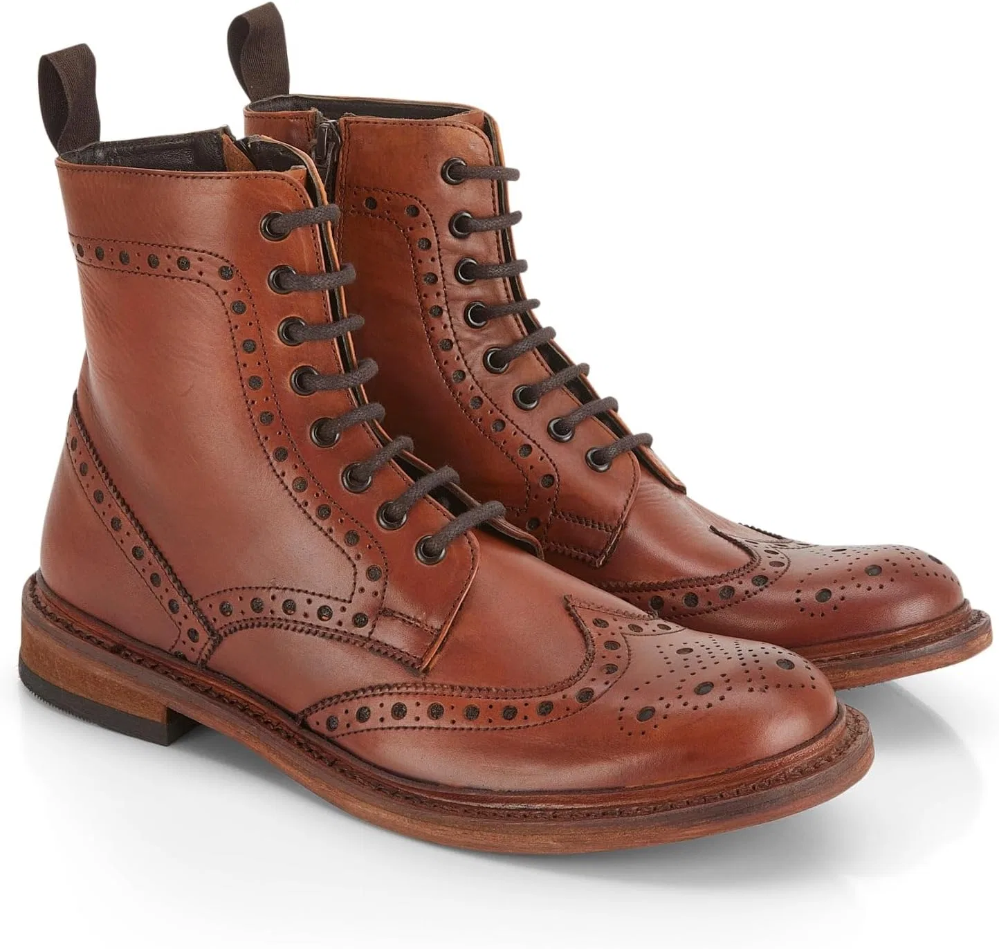 Мужские ботинки Catesby Lingfield из высококачественной кожи с рантовой конструкцией Goodyear, легкие и прочные, в стиле smart casual, на шнуровке, Skin-Coloured