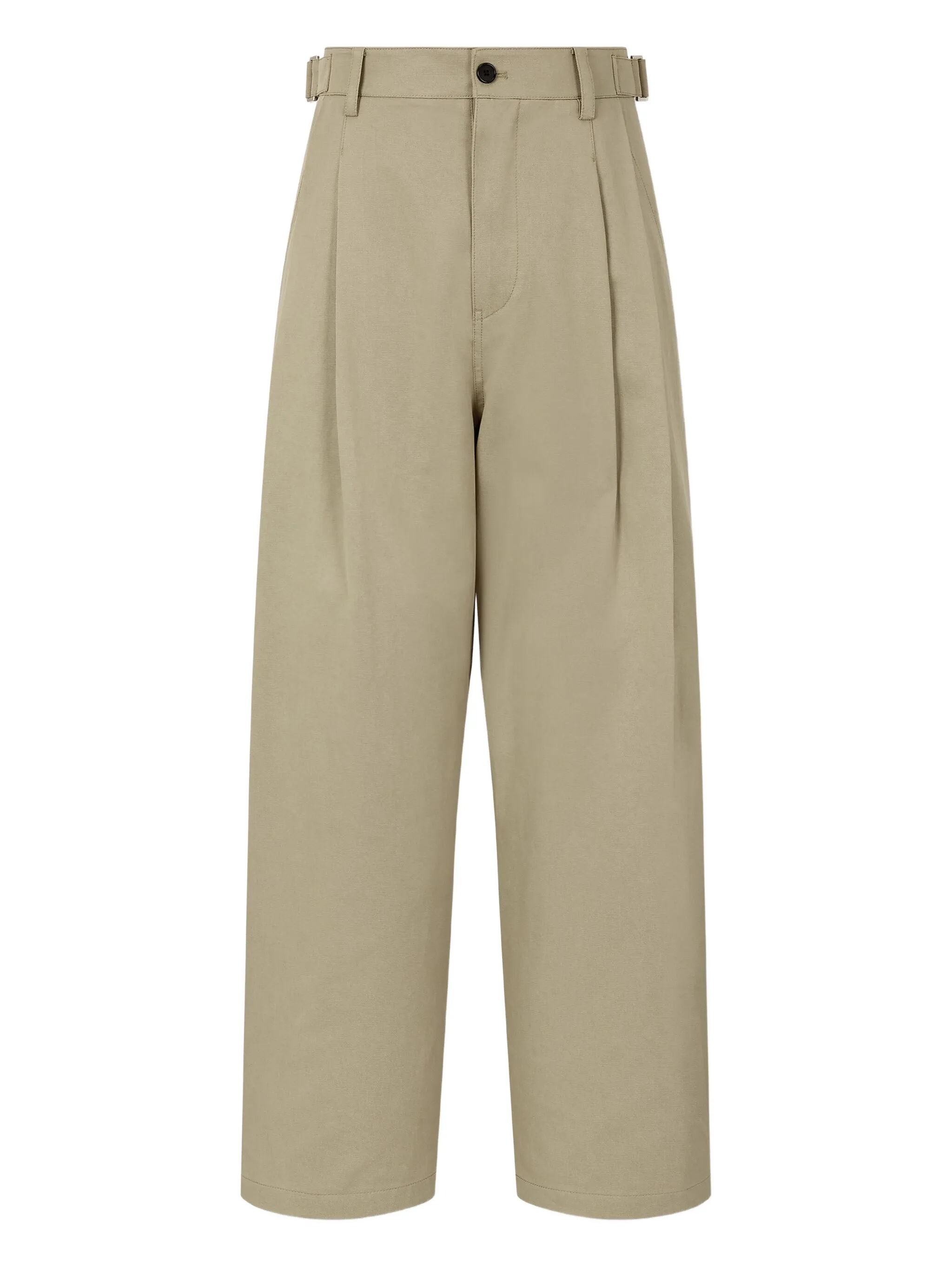 

Брюки широкого кроя Tomboy, бежевый