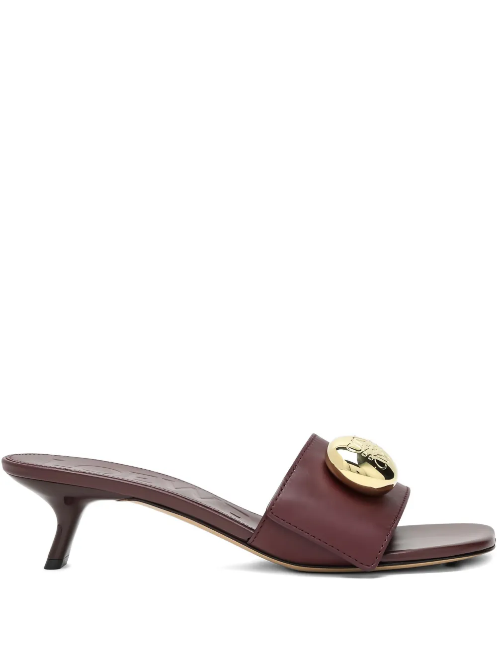 Декорированные босоножки LOEWE, красный