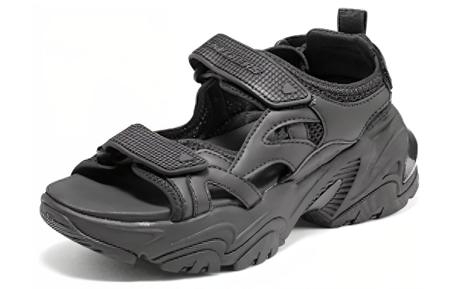 Сандалии Пляжные Сандалии Женские Черные Skechers — фото 3