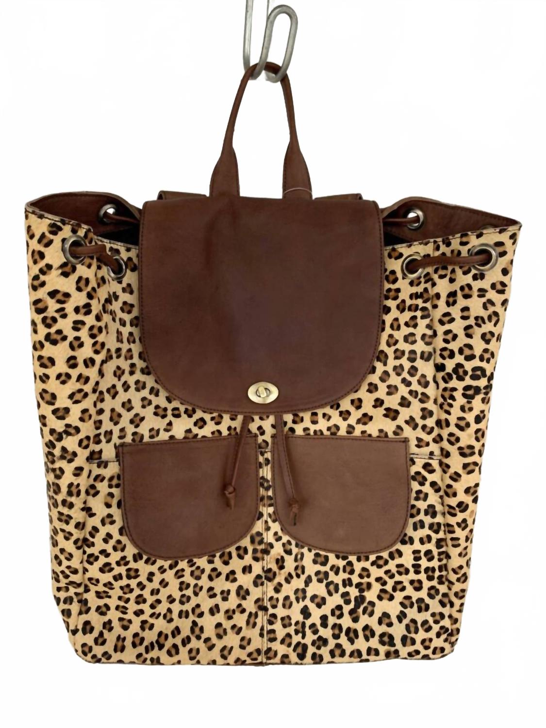 

Женский рюкзак из искусственного меха с леопардовым принтом American Darling