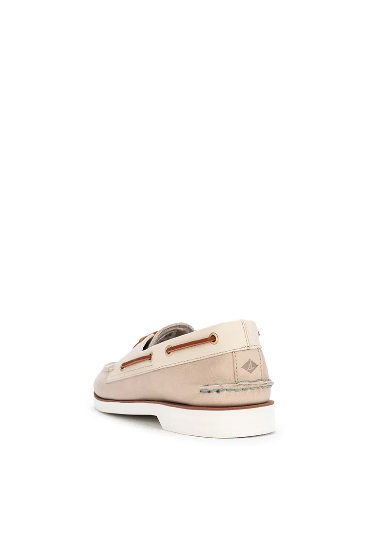 Мужские туфли-лодочки Authentic Original 2-Eye Double Sole, кремовый, Sperry — фото 3
