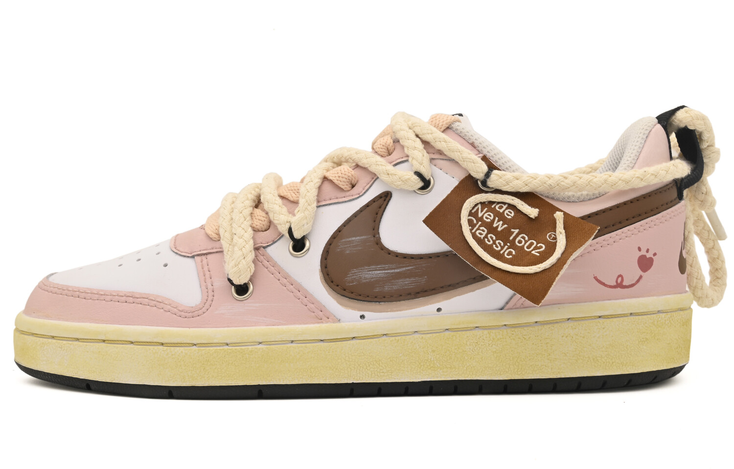 

Женские кроссовки для скейтбординга Nike Court Borough, Pink