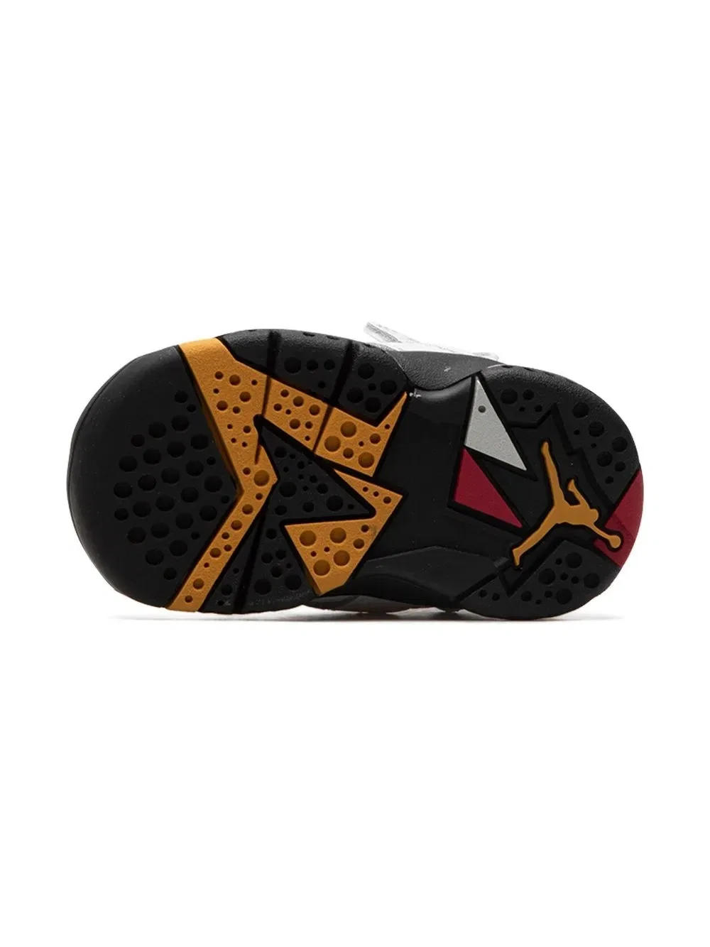 Кроссовки Air Jordan 7 "Cardinal" Jordan Kids, белый — фото 4
