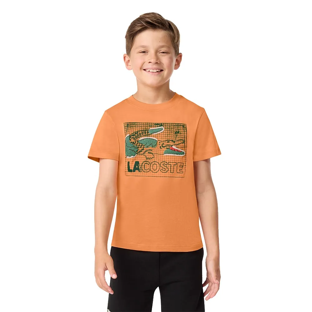 

Футболка с коротким рукавом Lacoste 947583, оранжевый