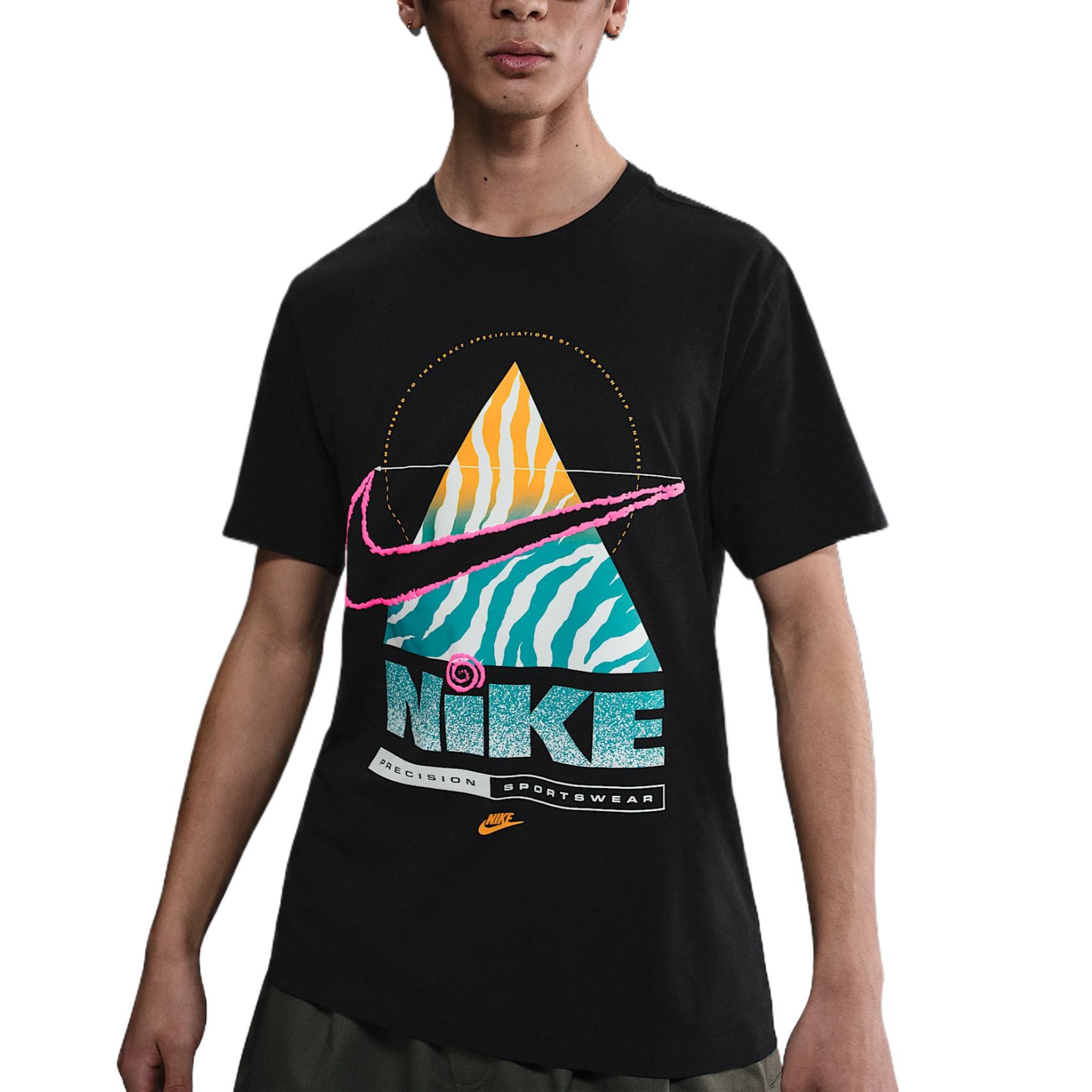 

Nike Футболка мужская черная, Черный, Nike Футболка мужская черная