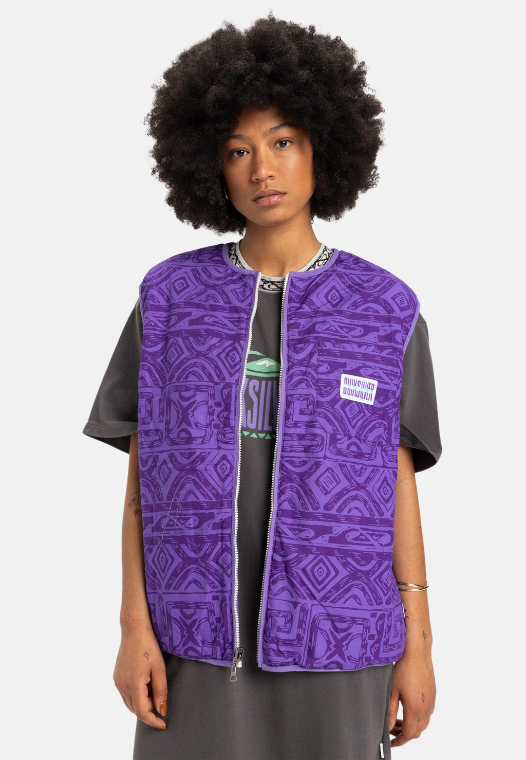 

Жилет REVERSIBLE Quiksilver, кремовый