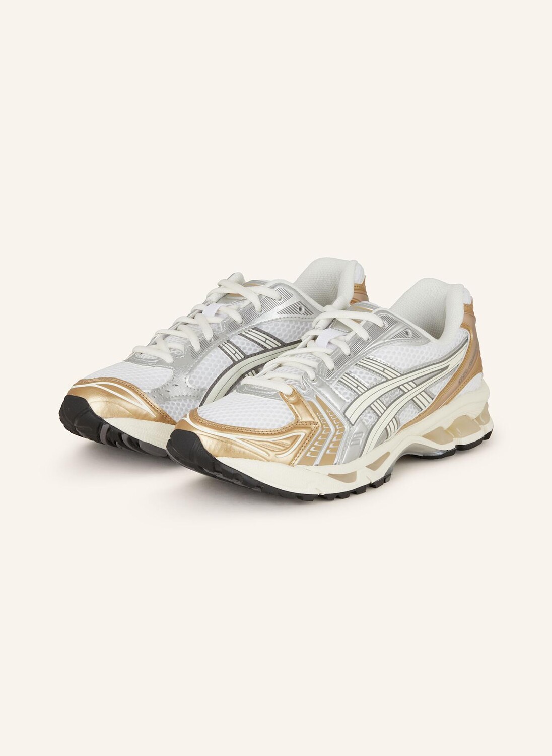 

Кроссовки gel-kayano 14 ASICS, белый/золото/серебряный