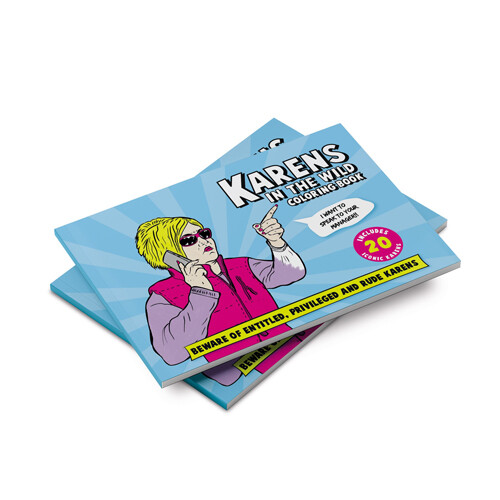 

Книга Karens In The Wild Colouring Book
